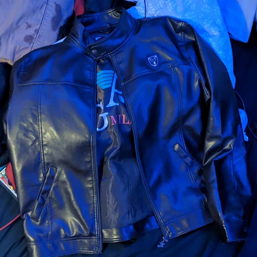 Giorgio Armani soft leather jacket